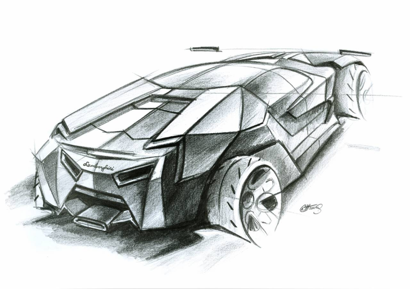Illustration for article titled Lamborghini Ankonian: Concept Photos